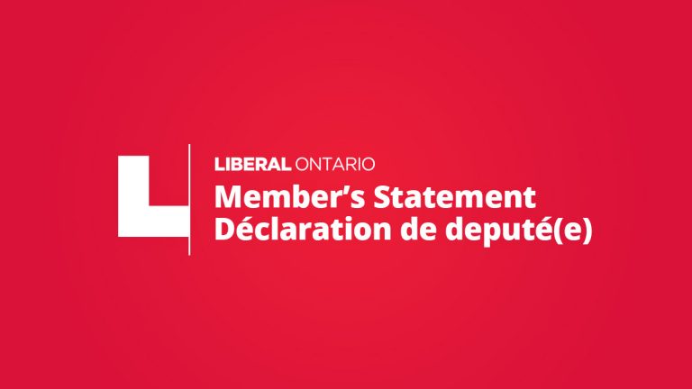 Statement from MPP Mitzie Hunter on Private Member’s Bill, Bill 30, Fighting Back Against Handguns Act