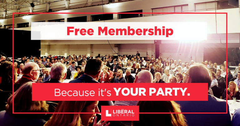 Steven Del Duca: Free to Join our Movement
