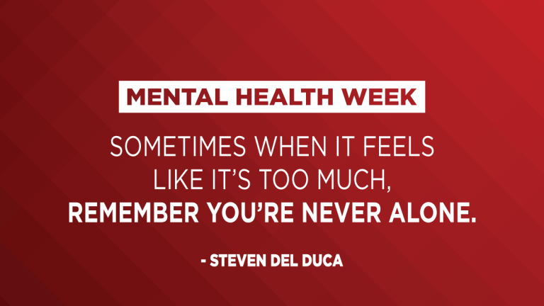 Statement from Steven Del Duca for Mental Health Week