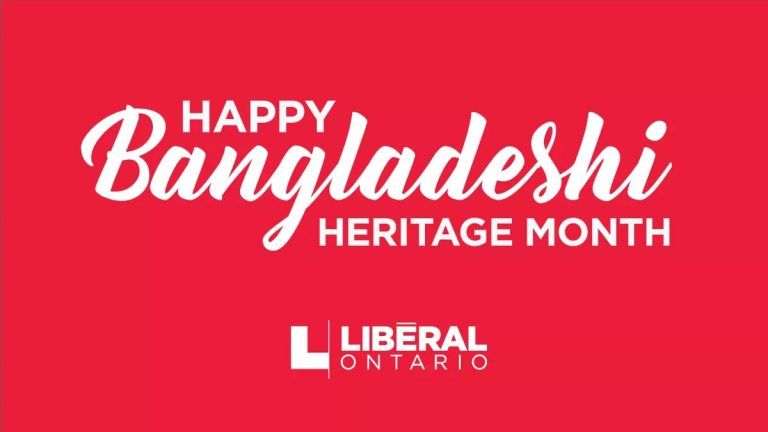Statement from Steven Del Duca on Bangladeshi Heritage Month