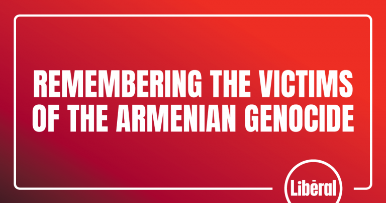 Statement from Steven Del Duca on Armenian Genocide Remembrance Day
