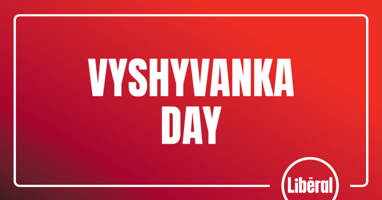 Statement from Steven Del Duca on Vyshyvanka Day