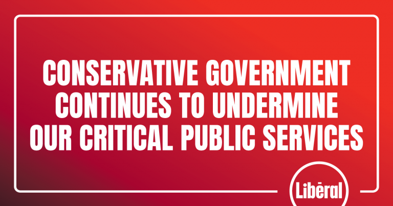 Conservative Government Continues to Undermine our Critical Public Services: MPP Bowman