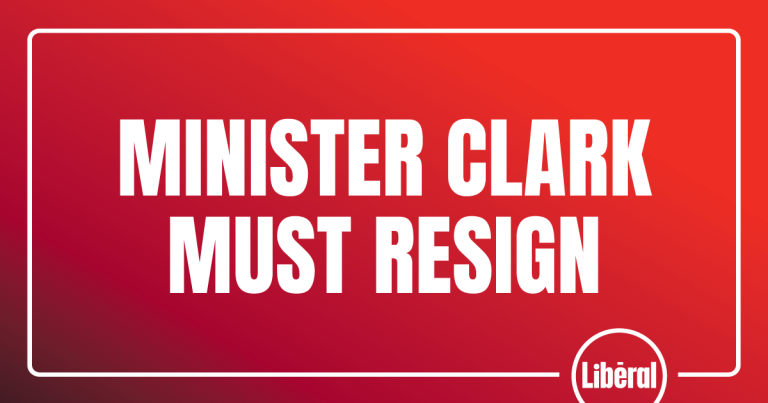 Minister Clark Must Resign